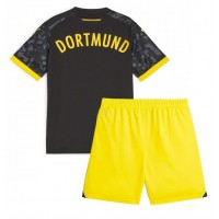 Dres Borussia Dortmund Gostujuci za djecu 2023-24 Kratak Rukav (+ kratke hlače)